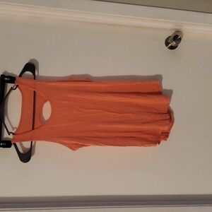 S Aerie Coral Athletic Top